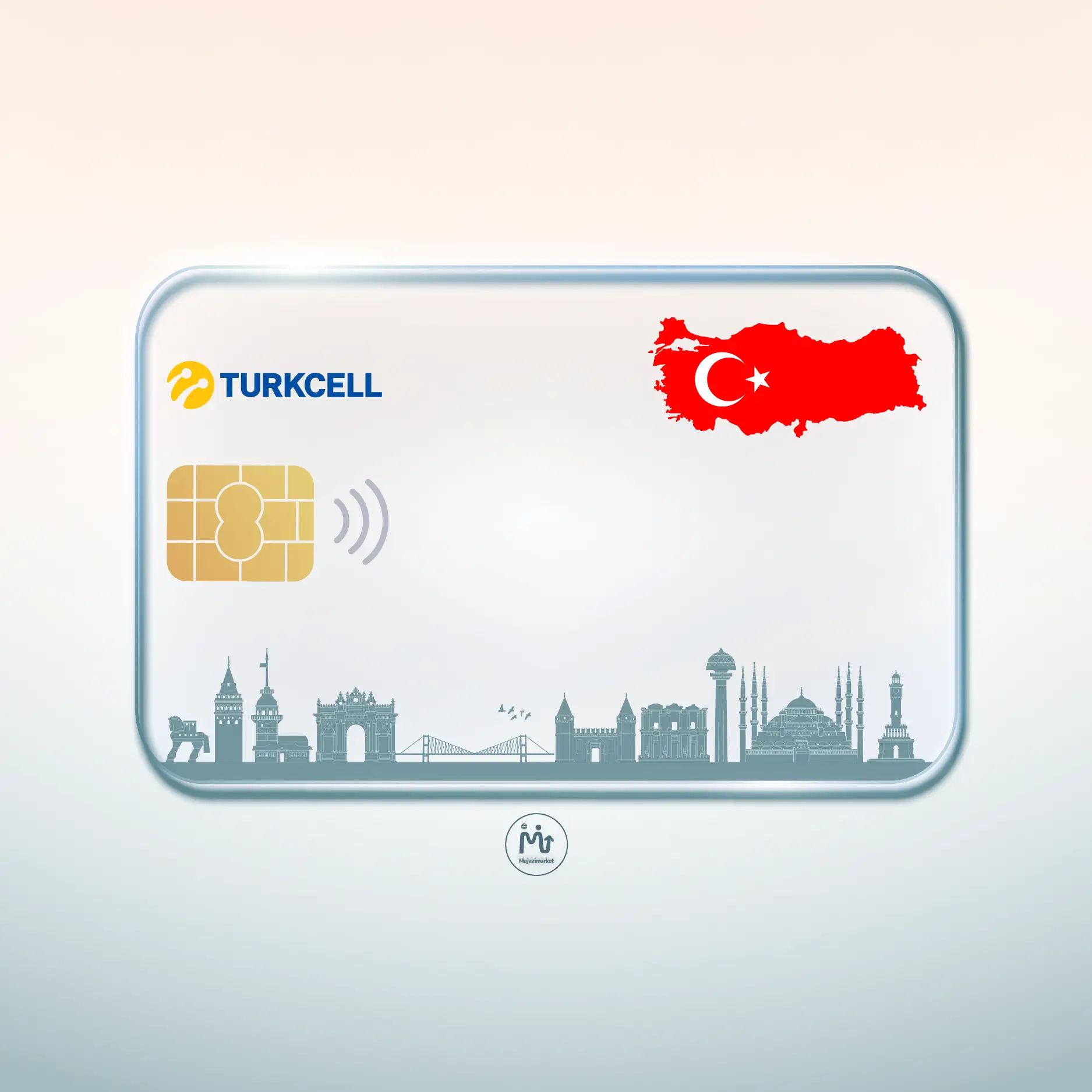 سیم کارت بین المللی Turkcell ترکیه	