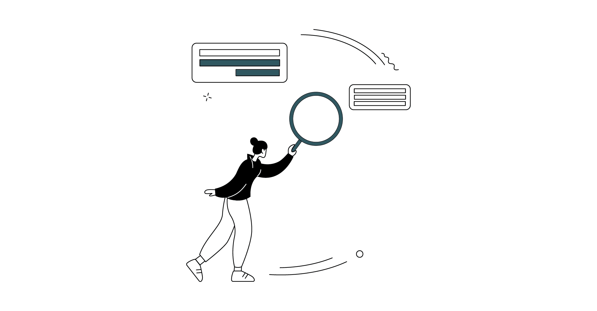 شخصی با ذره بین به دنبال قابلیت‌ های جایگزین در سایر صفحات TronScan پس از غیرفعال شدن