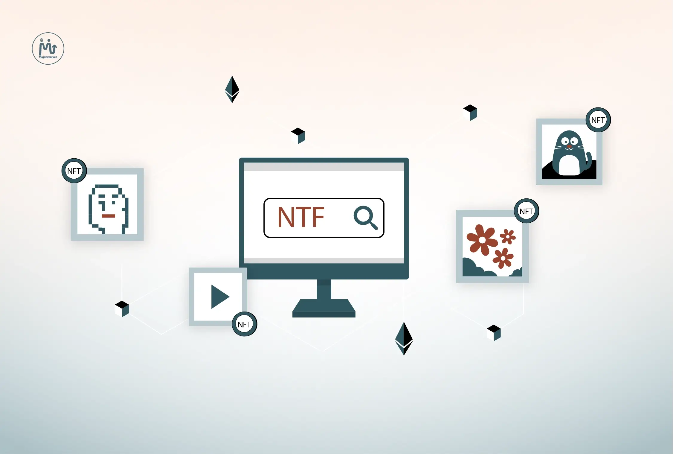 NFT چیست؟ تعریف ساده توکن غیرمثلی 