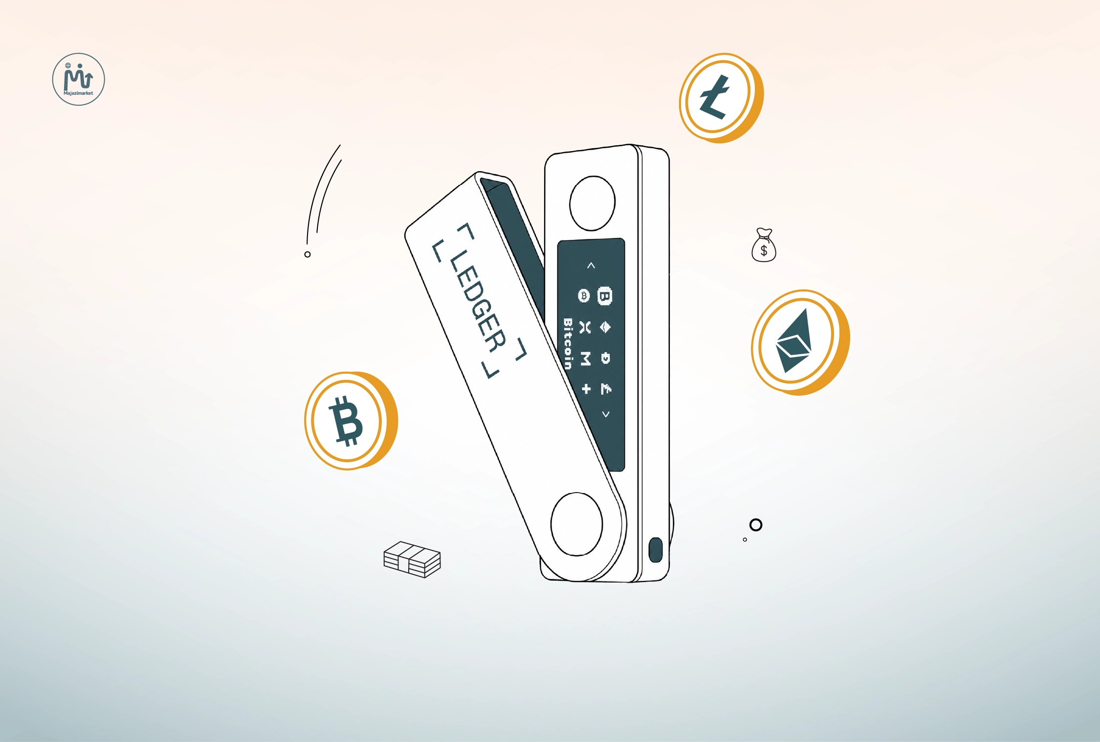 لجر نانو ایکس (Ledger Nano X) چرا امن ترین انتخاب برای نگهداری ارز دیجیتال است؟ 
