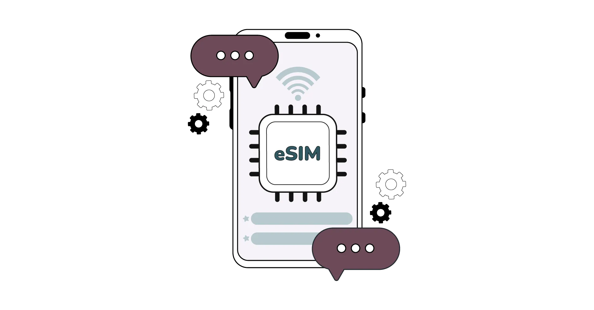 تنظیمات و بررسی سازگاری دستگاه با ای سیم (eSIM)