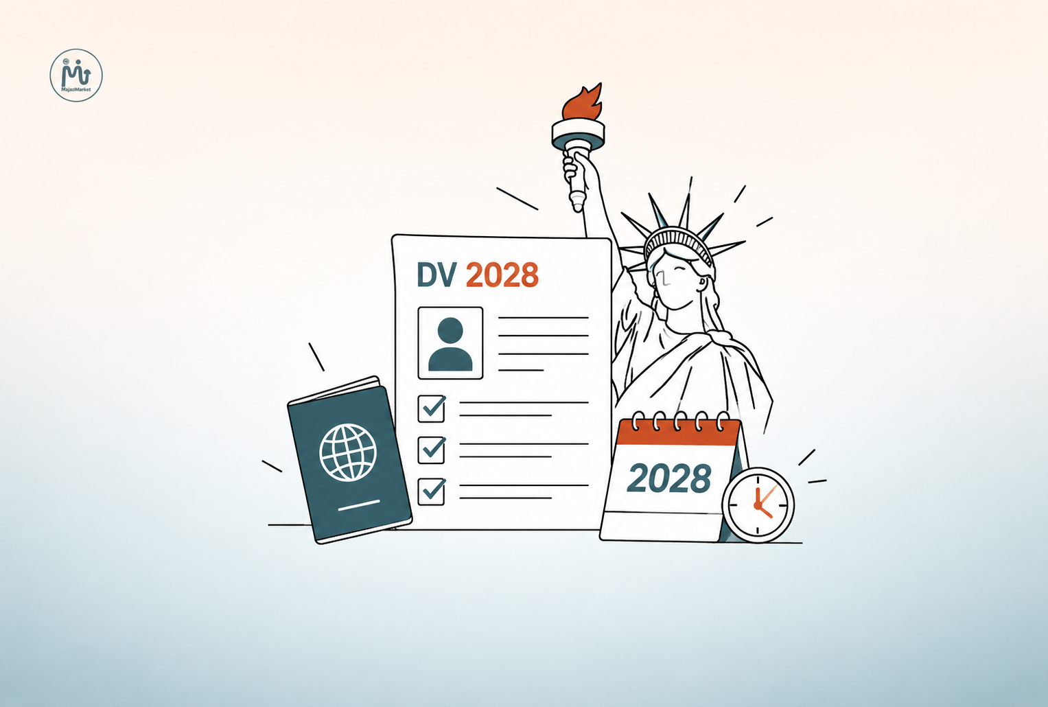 زمان و شرایط ثبت نام لاتاری 2028 برای ایرانیان 